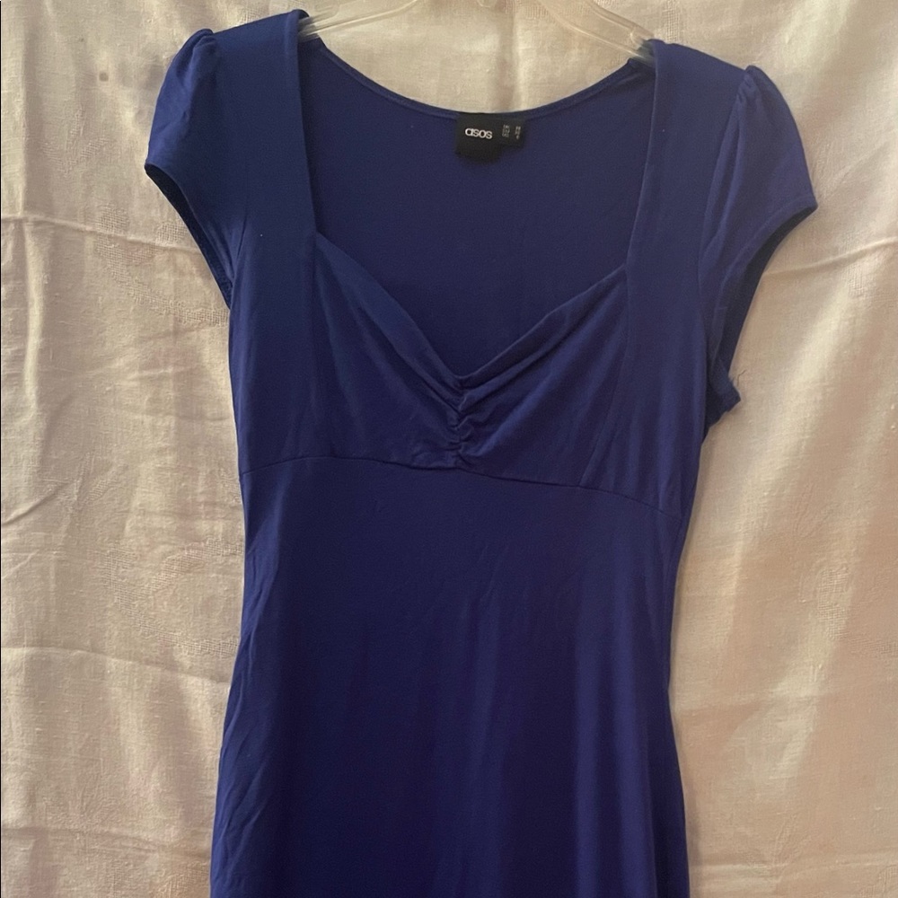 Classic blue dress